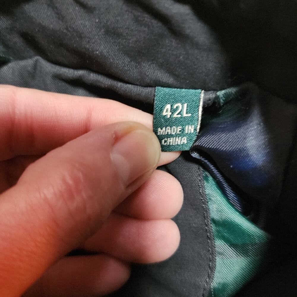 Lauren Ralph Lauren Womens 42L Trench Coat  Preppy Timeless Water Repellent - Picture 4 of 12